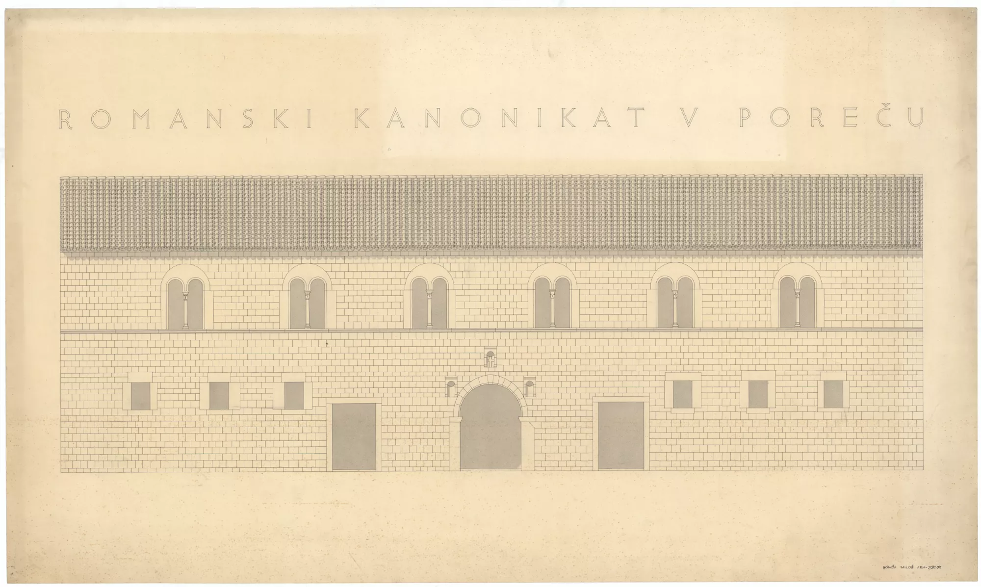 Miloš Bonča - Romanski kanonikat v Poreču