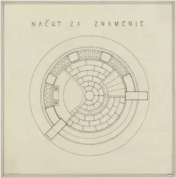 Neznani avtor - Načrt za znamenje