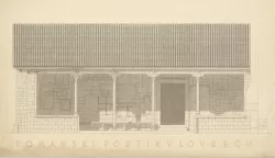 Živa Baraga - Romanski portik v Lovreču